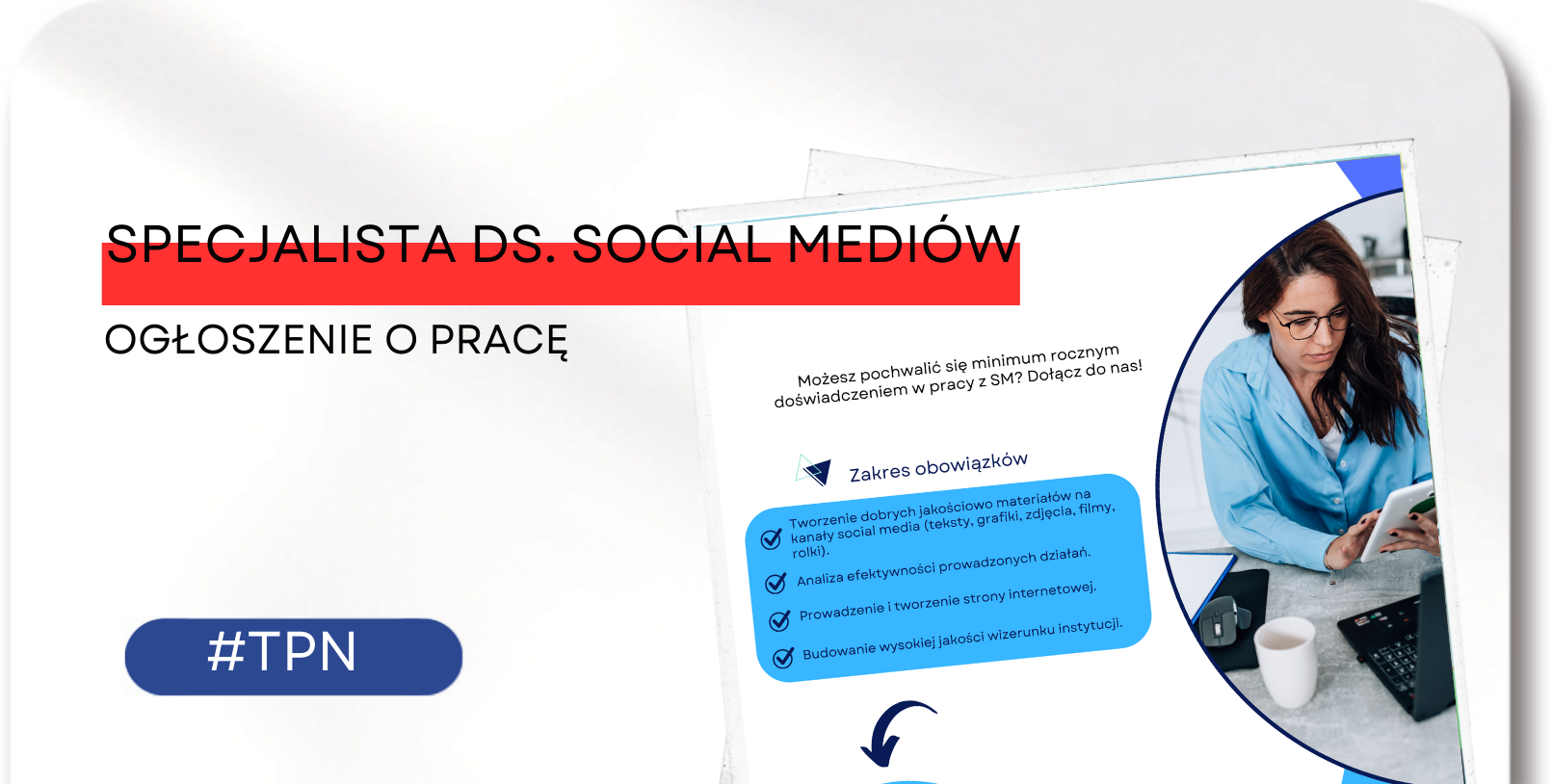 Praca dla specjalisty ds.&nbsp;social mediów